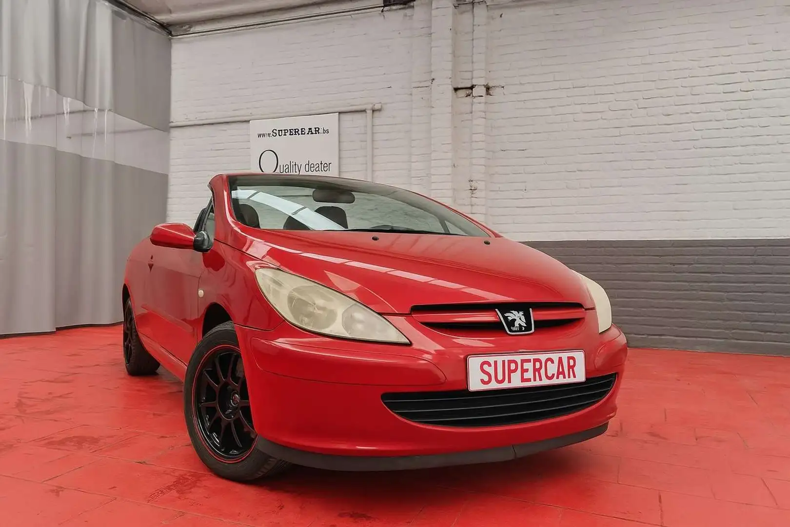 Peugeot 307 CC 2.0i 16v Sport * CAPT AR * RETRO RAB * Rouge - 1
