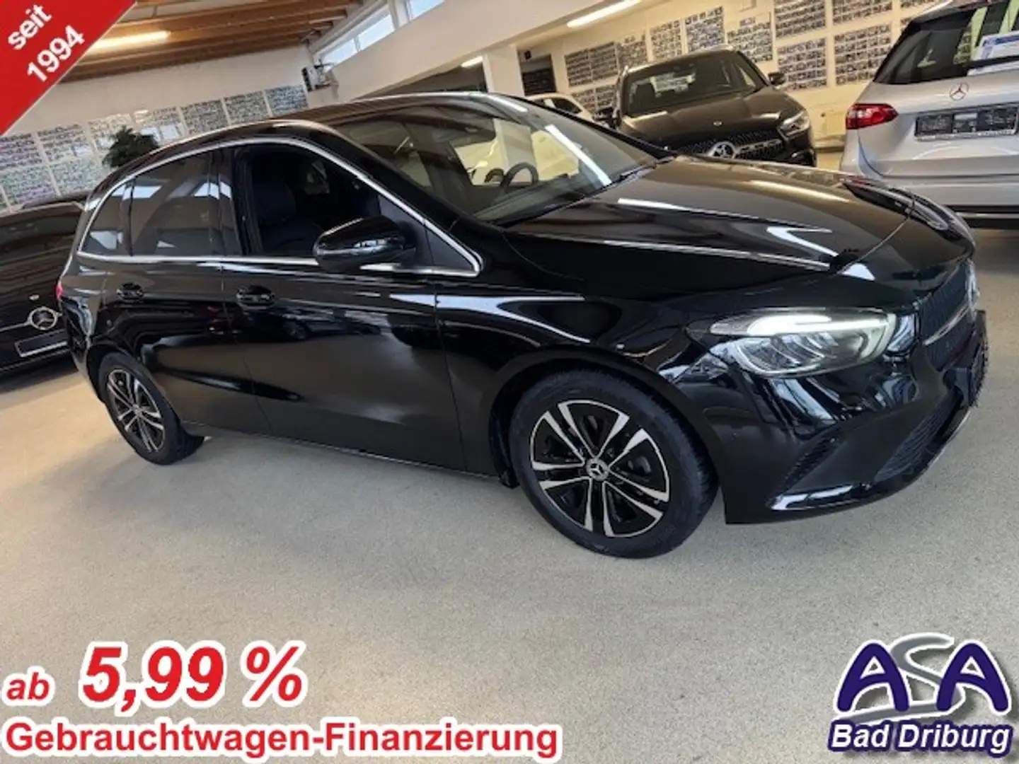 Mercedes-Benz B 180 +Fondsitze längs verstellbar+Progressive Line Adv Schwarz - 1