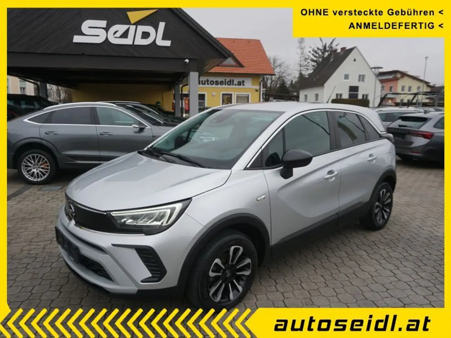 Opel Crossland 1,2 T Elegance *2023er!!* Silber - 1