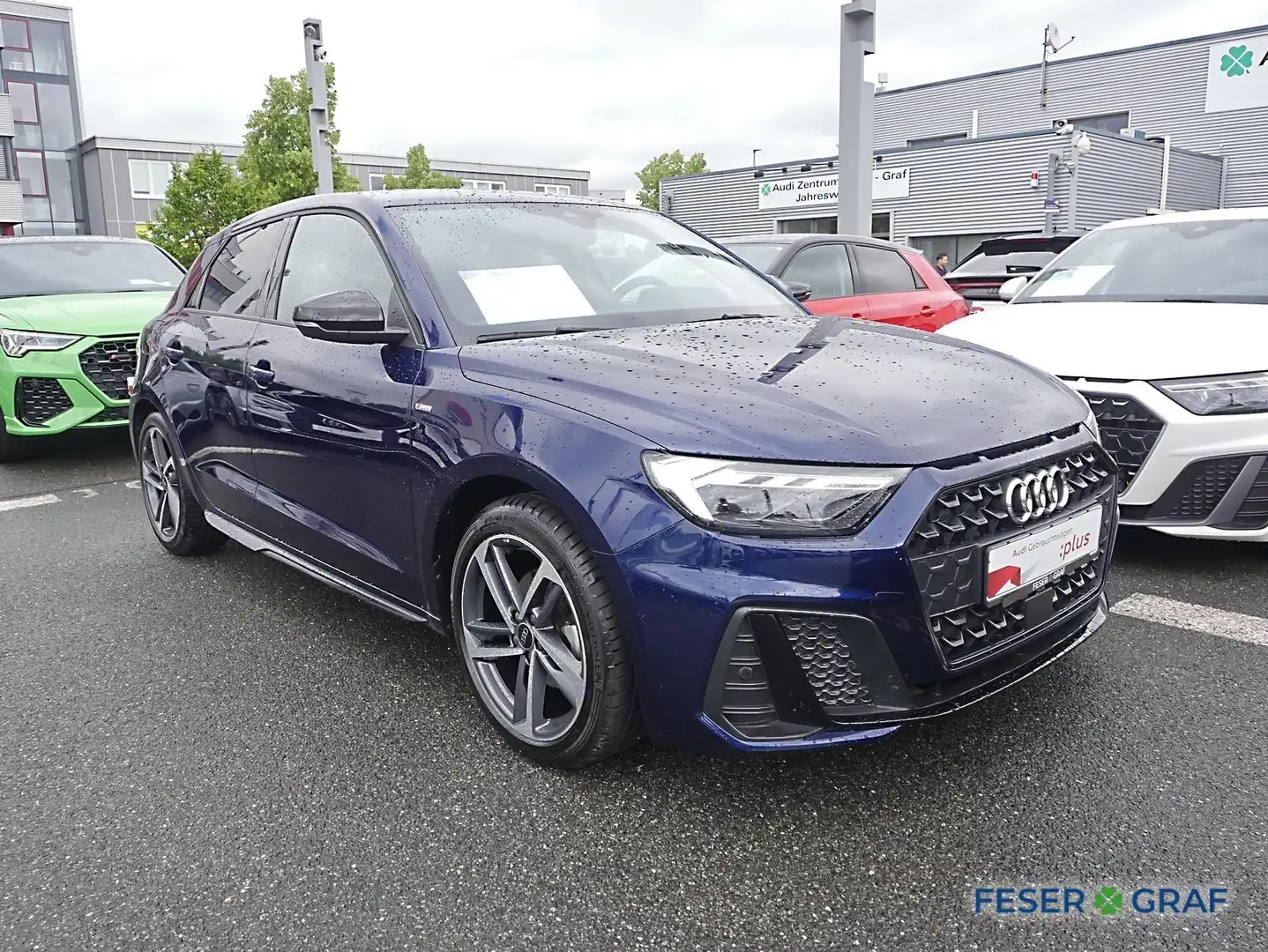 Audi A1 Sportback 35 TFSI S-Line S tronic Navi LED Azul - 2