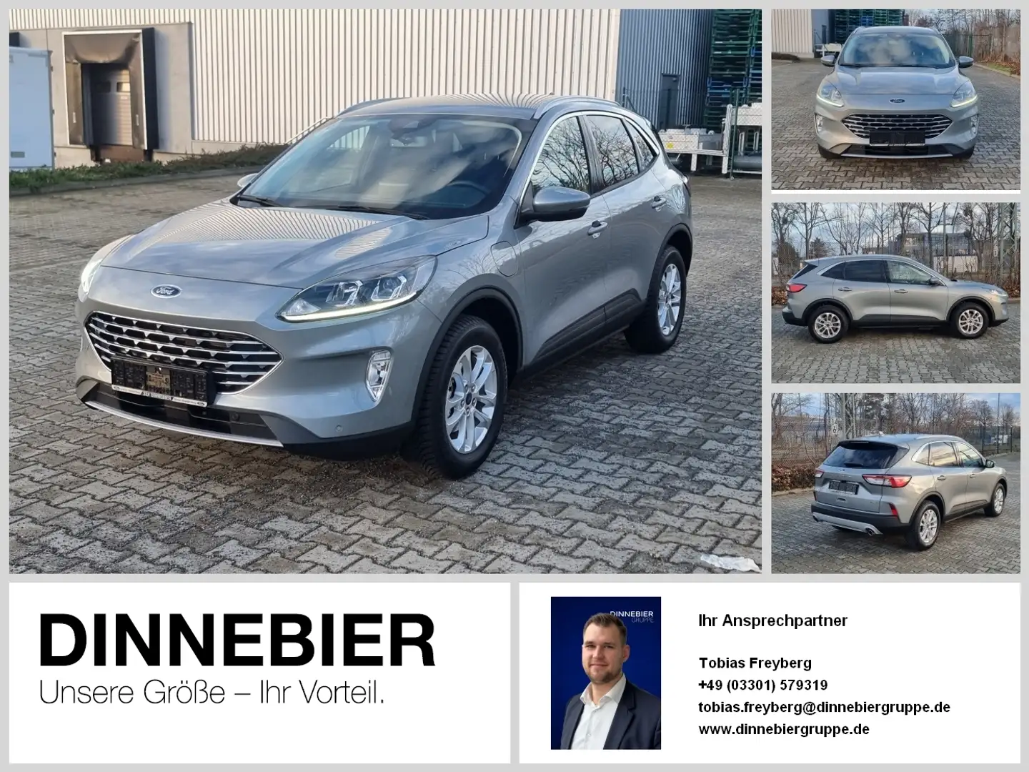 Ford Kuga Titanium Navi+Kamera+Winterpaket+Klima Argent - 1