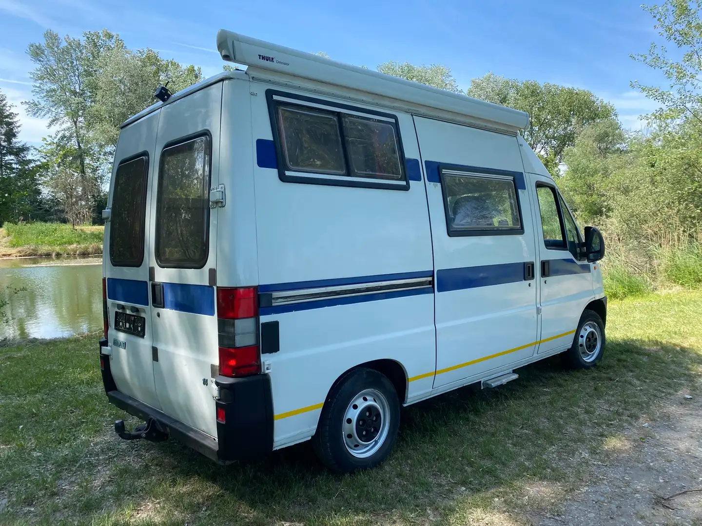 Fiat Ducato Ducato 2,8 HDI  Wohnmobil Blanc - 2