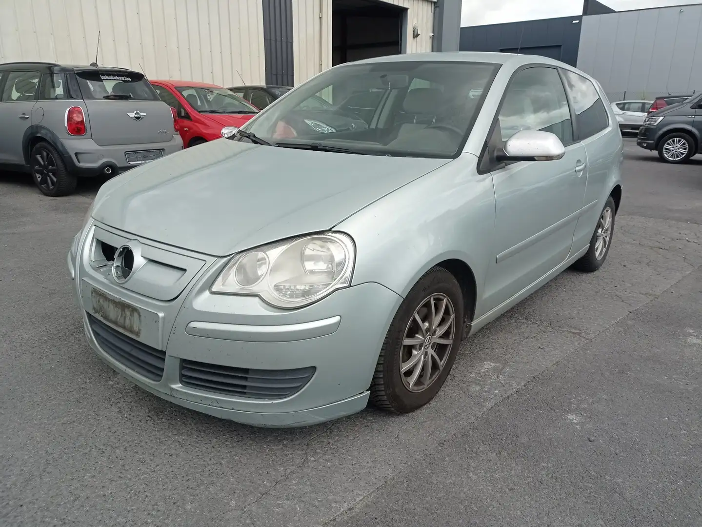 Volkswagen Polo TDI 80 FAP BlueMotion (Marchand ou Export) Gris - 1