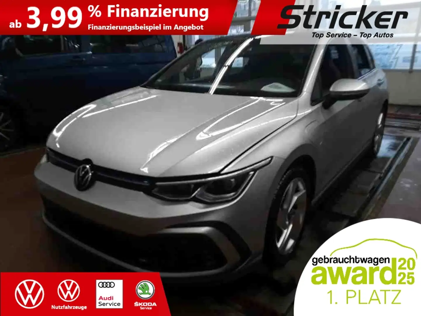 Volkswagen Golf GTE 1.4TSI DSG 351,-ohne Anzahlung Pano AHK Stand Silber - 2