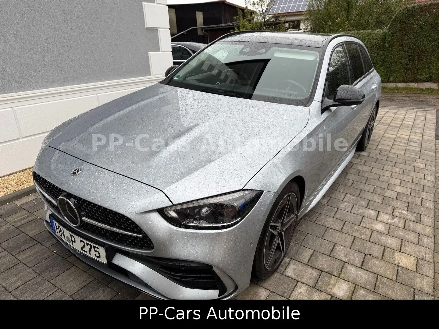 Mercedes-Benz C 300 d T*AMG LINE*STHZG*PANO*MASSAGE*FAP+*AHK* Plateado - 1