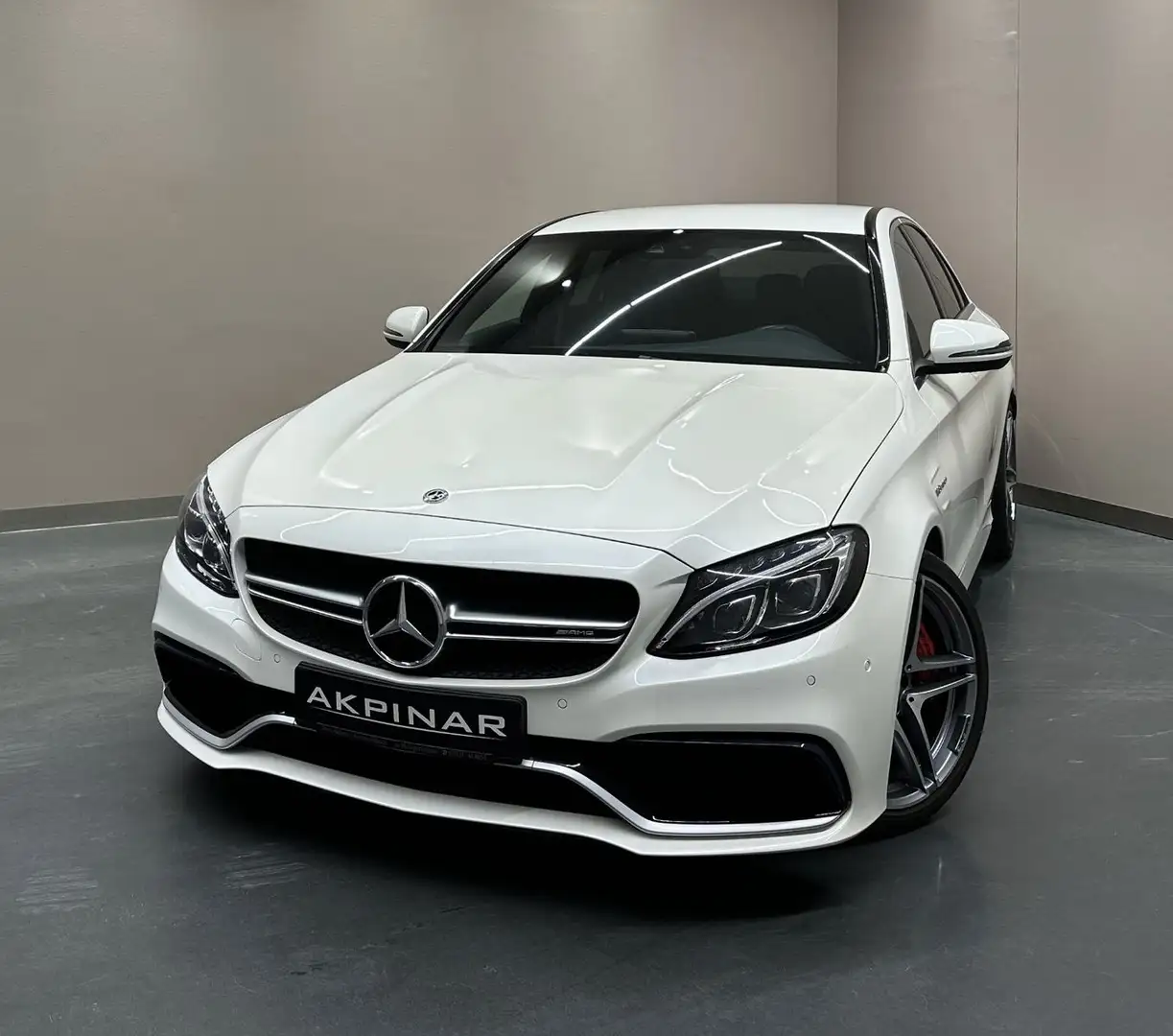 Mercedes-Benz C 63 AMG C63S AMG PERFORMANCE *BURMESTER*LED* Blanc - 1