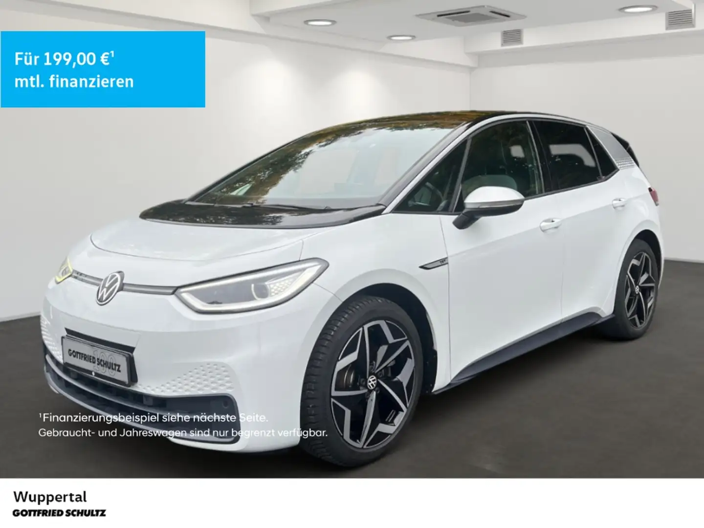 Volkswagen ID.3 Pro 150 kW 1st NAVI KAM ACC LED SHZ LM Weiß - 1