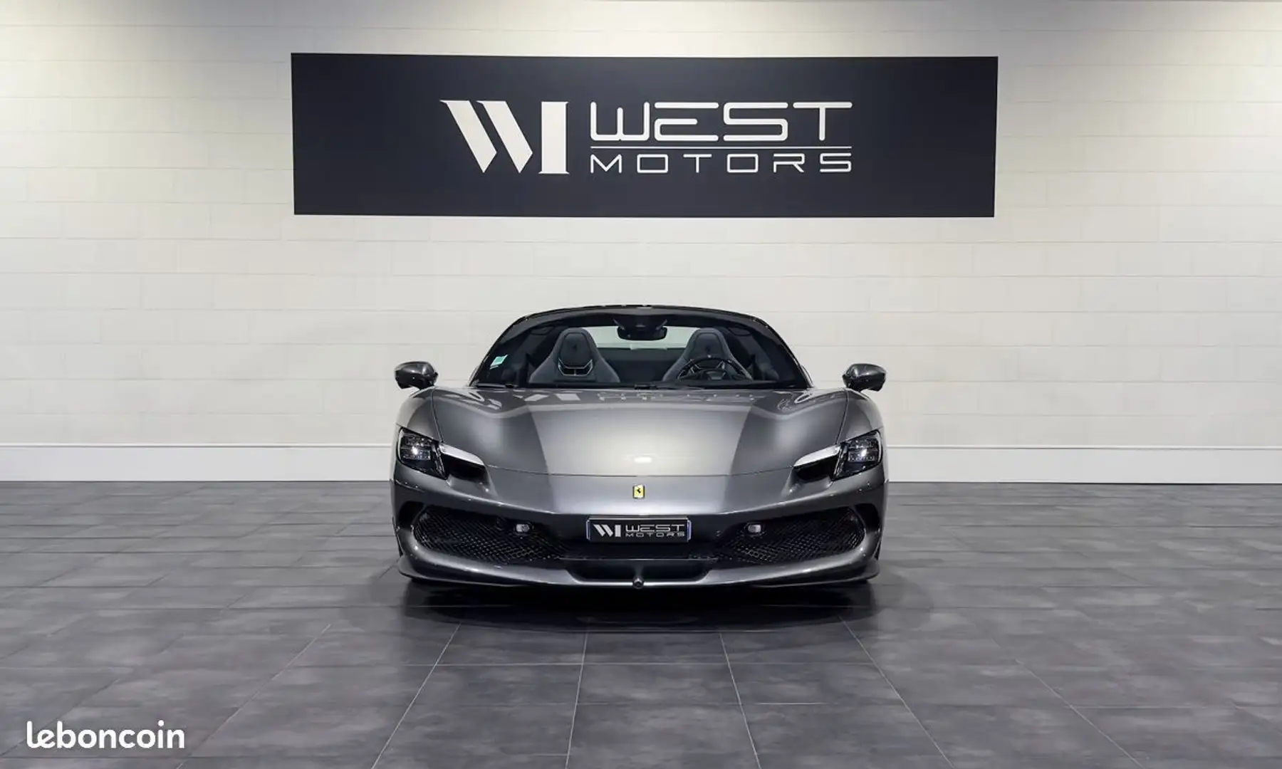 Ferrari 296 GTS V6 3.0 830 – 1°Main Française Carbone Lift Cam. 360 AFS Alcantara 2922EMOIS Gris - 2