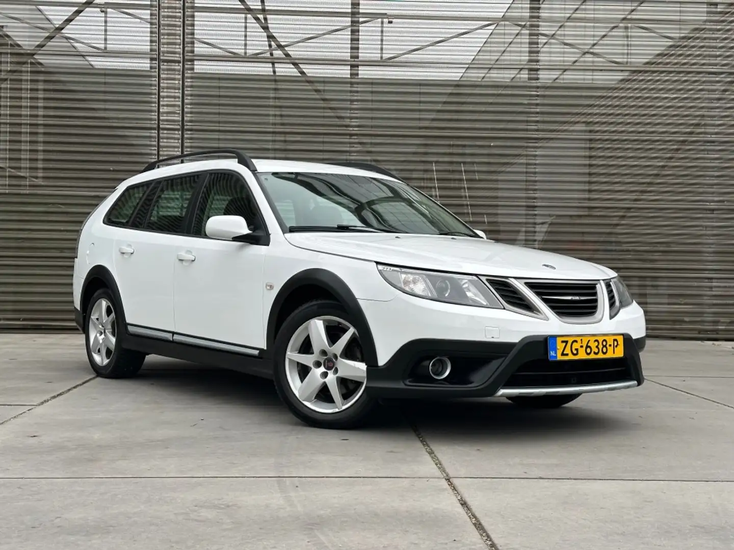 Saab 9-3 2.0 T AERO XWD LEDER/AUTOMAAT  UNIEK !! APK 8-9-20 Weiß - 2