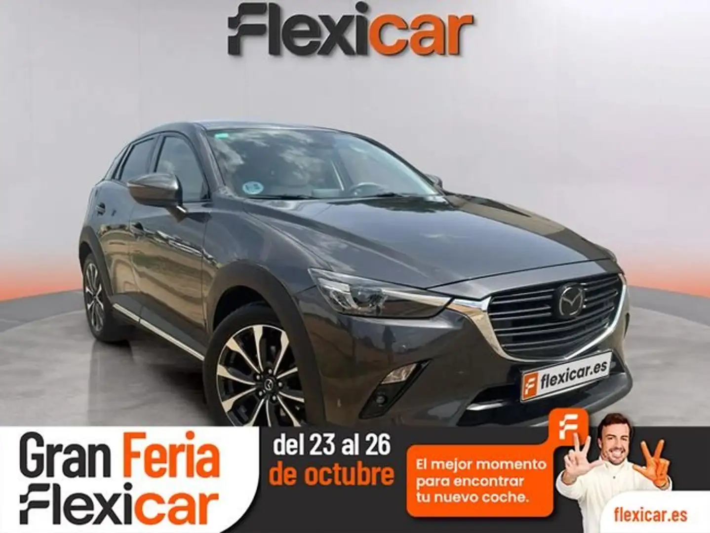 Mazda CX-3 2.0+G+110kW+%28150CV%29+AWD+AT+Zenith Gris - 1