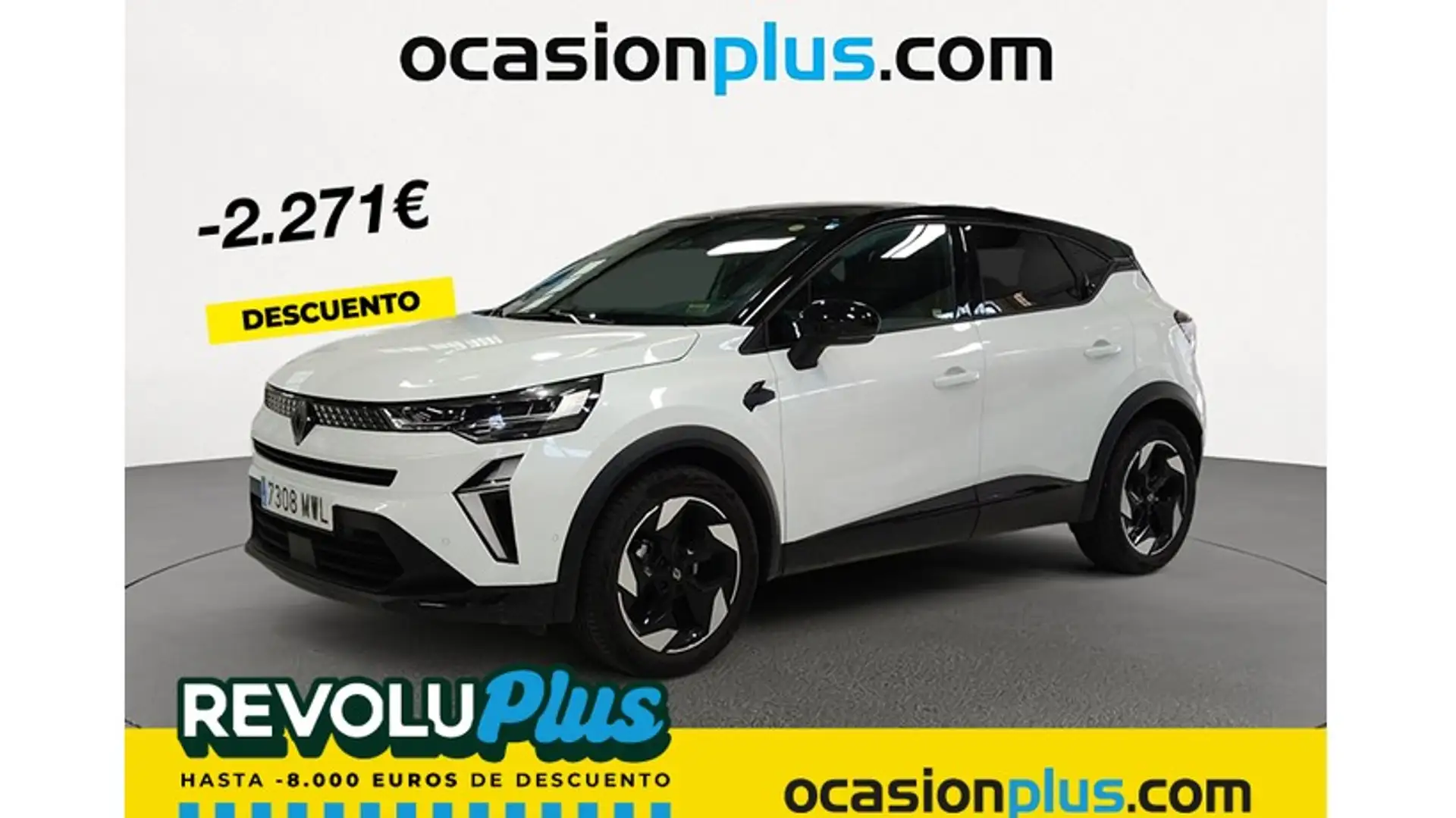 Renault Captur TCe GPF Micro Híbrido Techno 103kW Bianco - 1