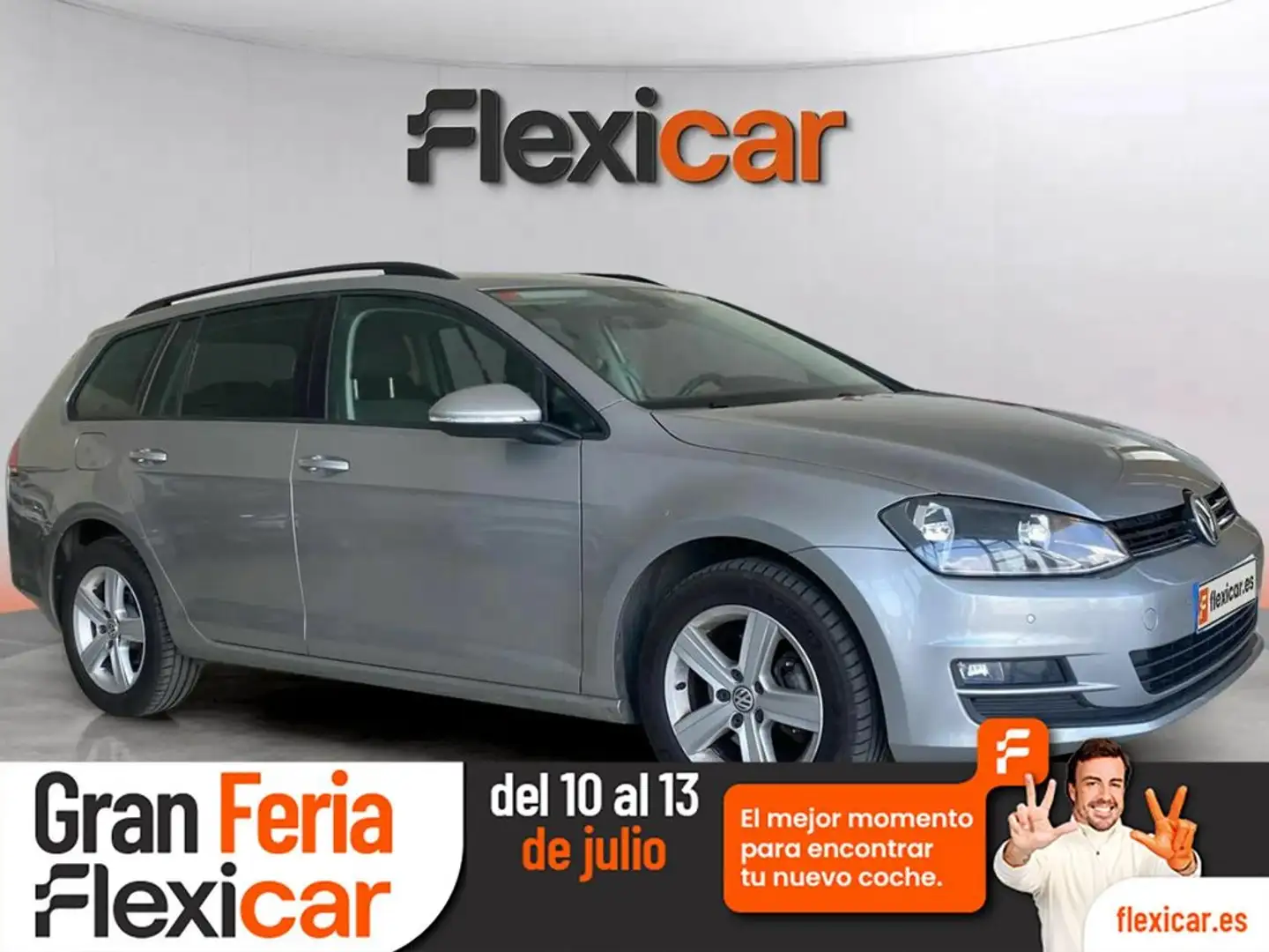 Volkswagen Golf Variant 1.6TDI Advance DSG7 Grijs - 1