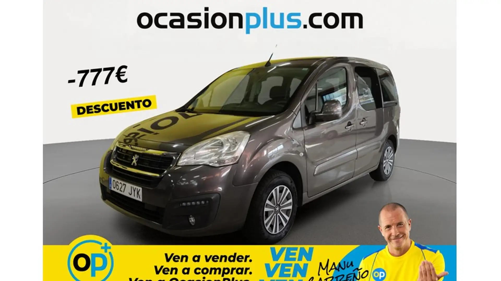 Peugeot Partner Tepee 1.2 PureTech Active 110 Gris - 1