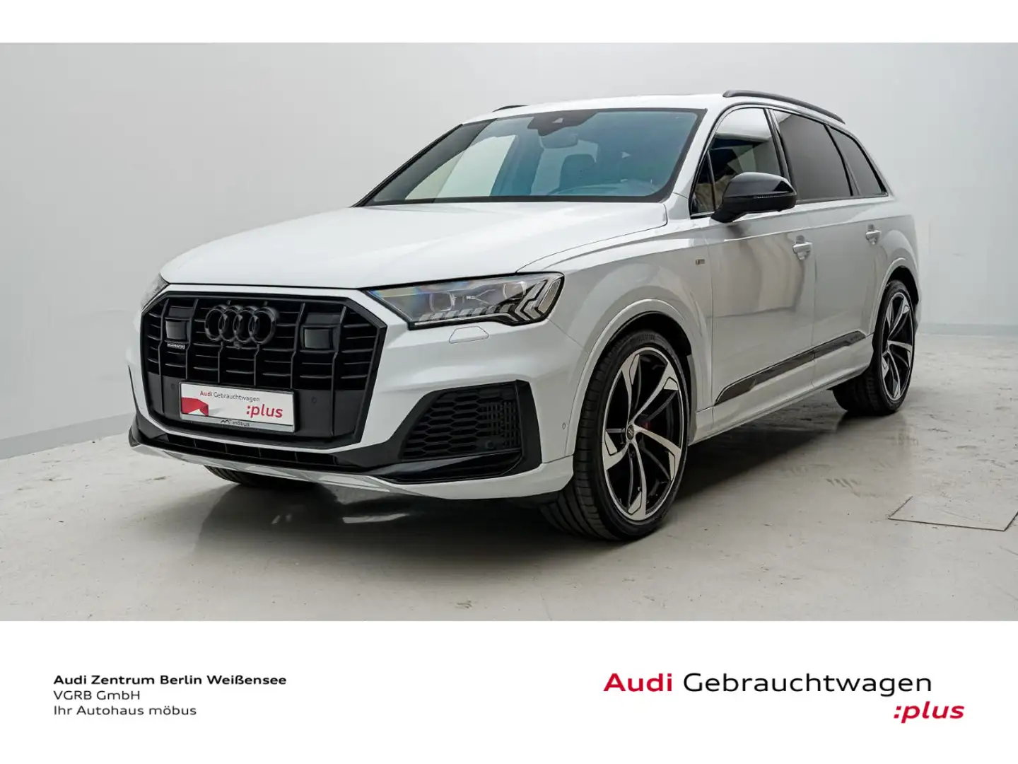 Audi Q7 55 TFSI TIPT*S-LINE*COMP*7-SITZ*B&O*HUD*360* Weiß - 2