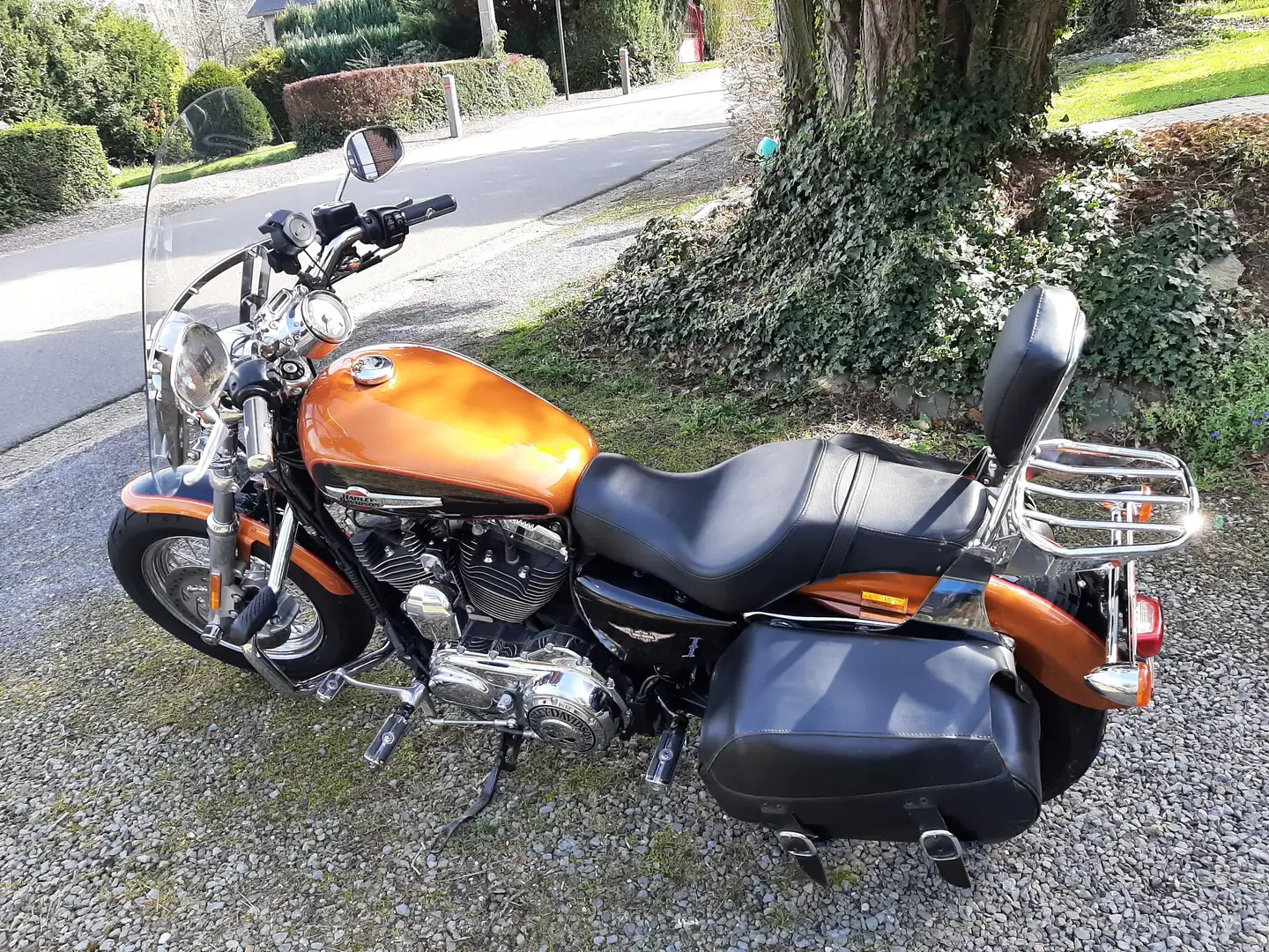 Harley-Davidson Sportster 1200 Pomarańczowy - 2