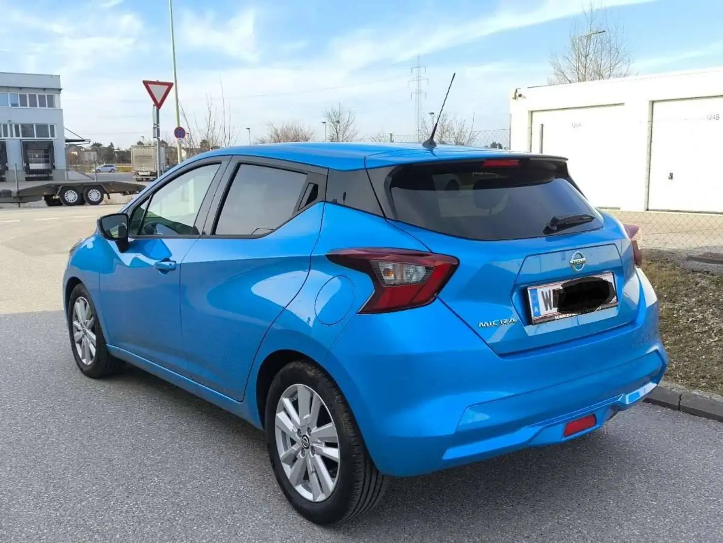 Nissan Micra 1,0 IG 71 N-Way Bj 2019 Blau - 1