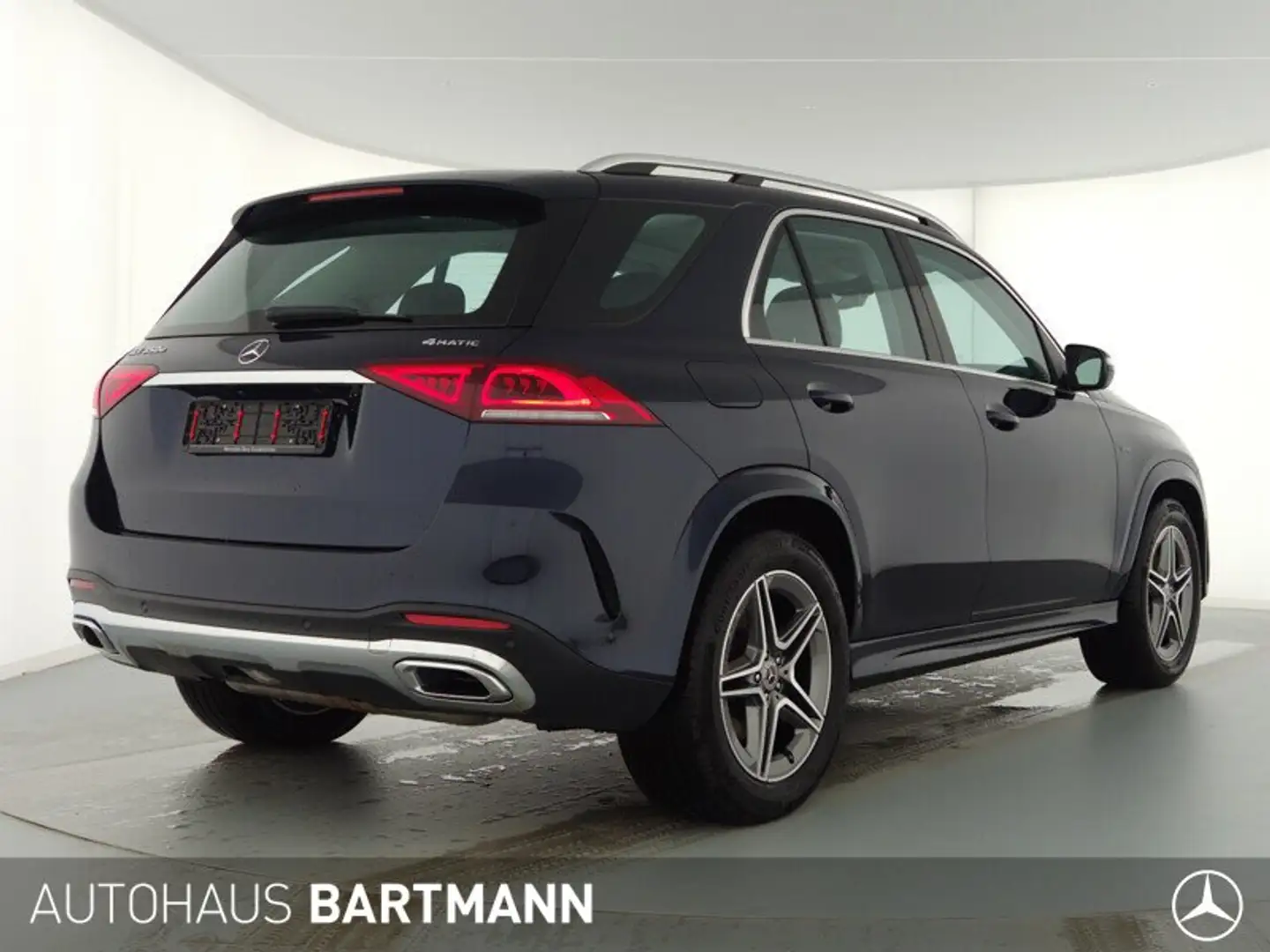 Mercedes-Benz GLE 350 GLE 350 e 4M AMG +PANO+SOUND+AHK+DISTRONIC+MBUX+ Blau - 2
