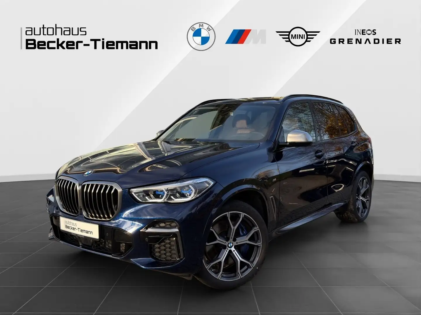 BMW X5 M50i 21" / AHK / Laser / HiFi / DAB / DrivAss / Pa Blau - 1