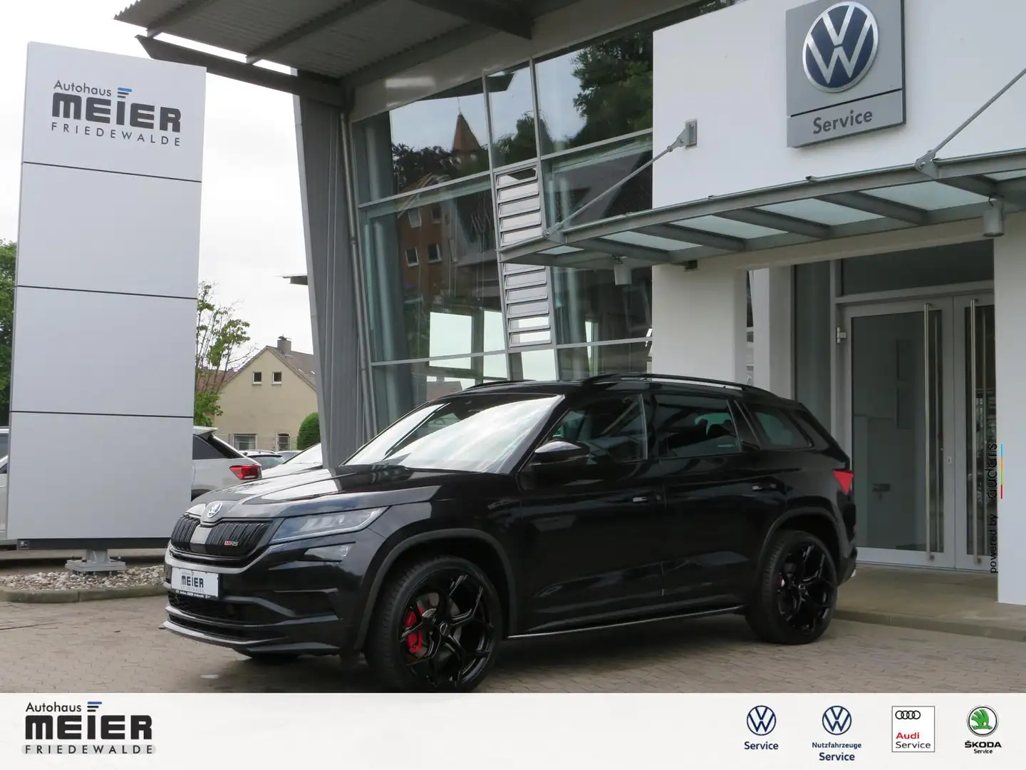 Skoda Kodiaq 2.0 Bi-TDI RS 4x4 AHK Panorama / 7 Sitzer Black - 1