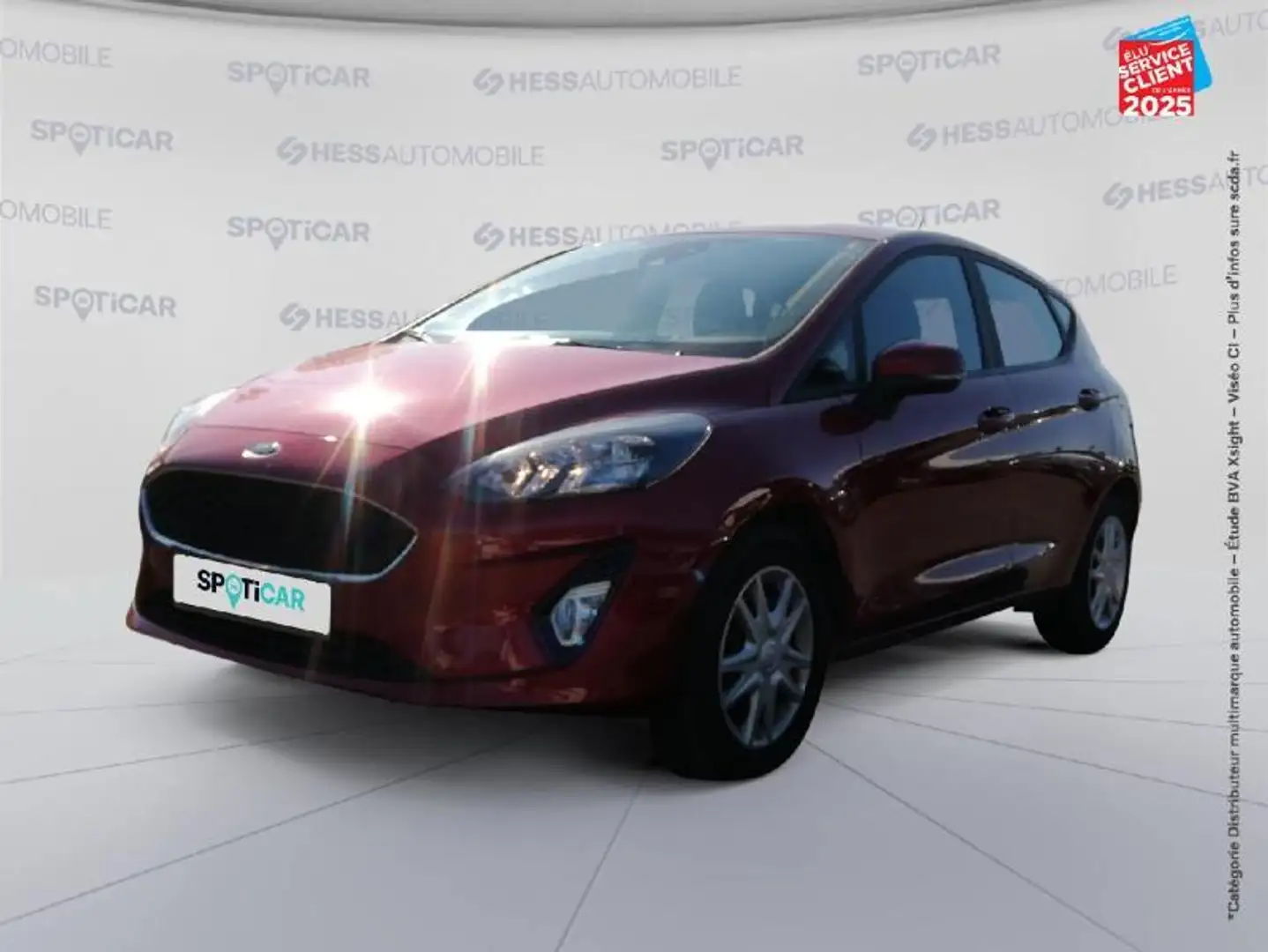 Ford Fiesta 1.0 Flexifuel 95ch Cool \u0026 Connect 5p Rouge - 1