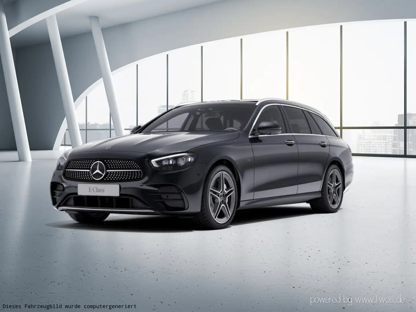 Mercedes-Benz E 300 E 300 de 4MATIC T-Modell  AMG Line Navi/Pano.-Dach Grau - 2