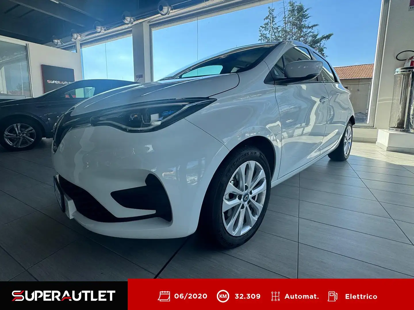 Renault ZOE Zen R135 Flex e-shifter my20 Bianco - 1