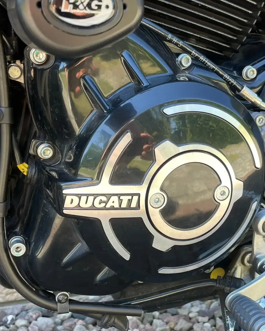 Ducati Scrambler 800 Nightshift Edition Noir - 2