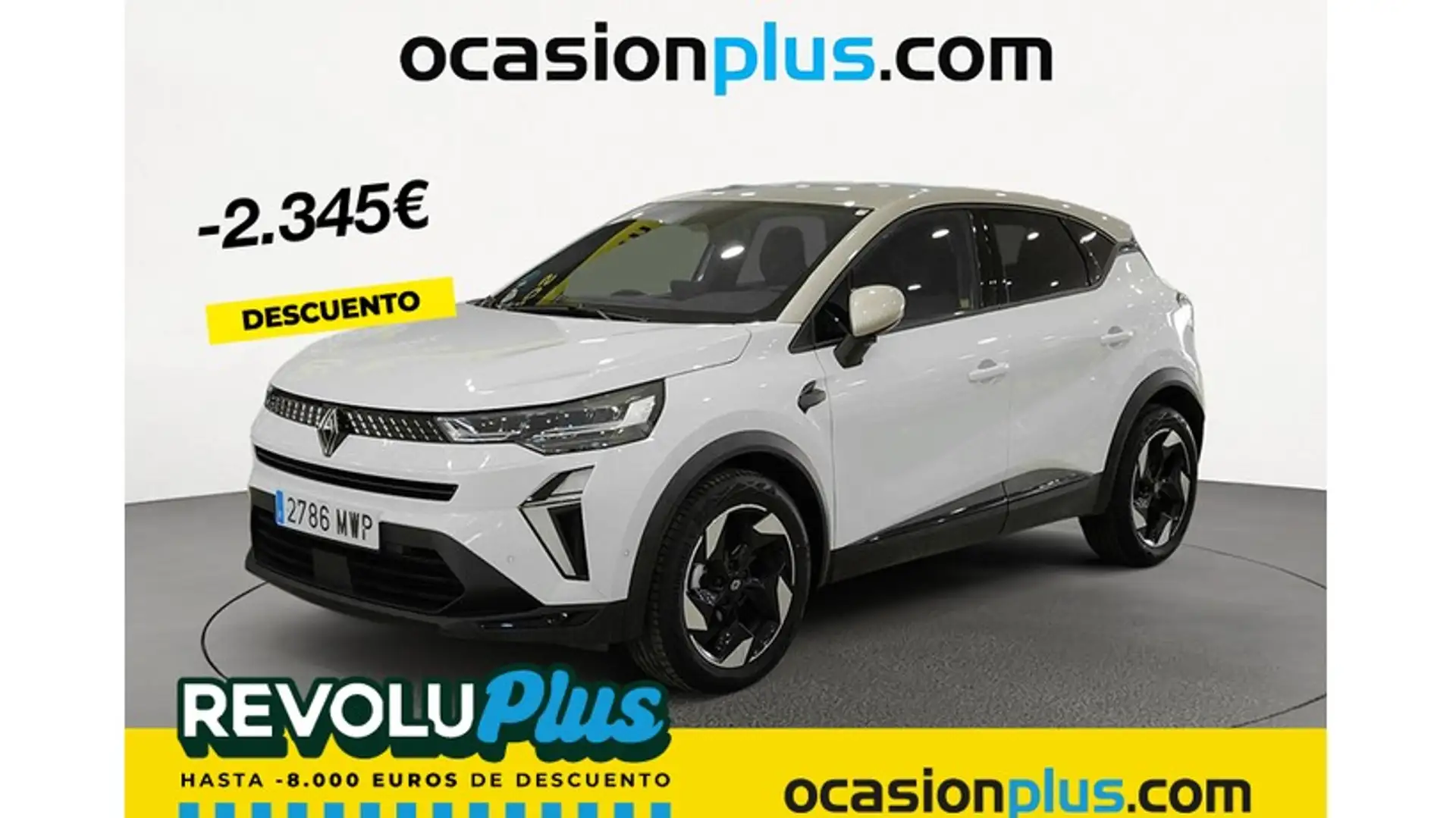 Renault Captur TCe GPF Micro Híbrido Techno EDC 117kW Blanco - 1
