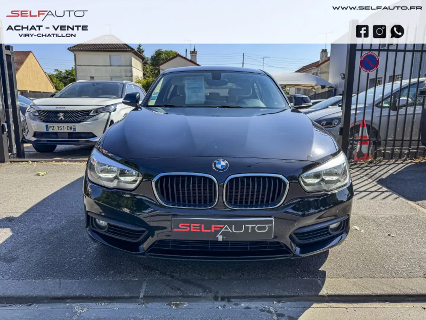 BMW 118 (F21/F20) 118DA 150CH LOUNGE 5P Noir - 2
