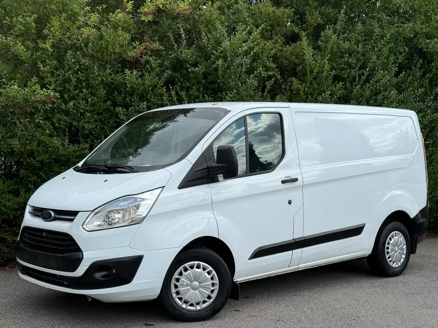 Ford Transit Custom 2.2 TDCi+AIRCO+ECRAN NAVI+EURO 5B Alb - 1
