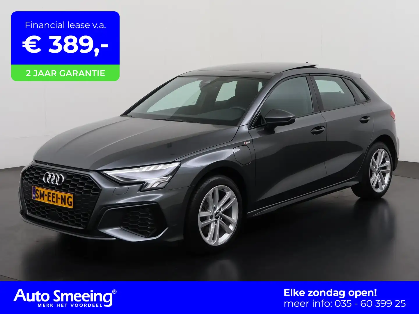 Audi A3 Sportback 40 TFSIe S-Line Black style | Panoramada Grijs - 1
