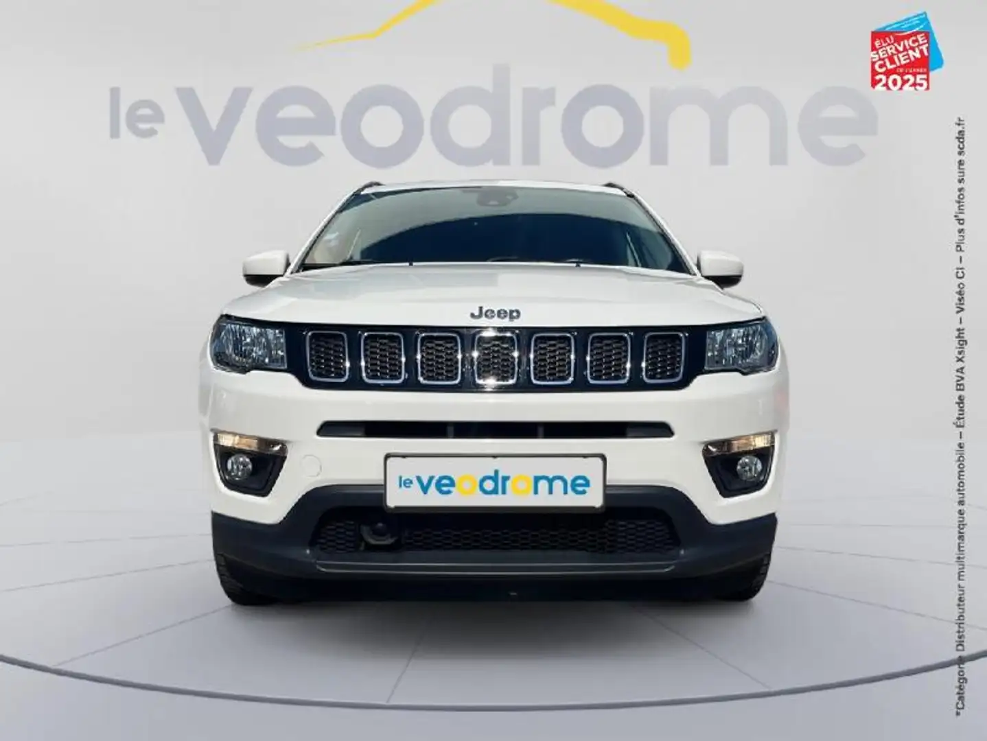 Jeep Compass 1.4 MultiAir II 140ch Longitude 4x2 Blanc - 2