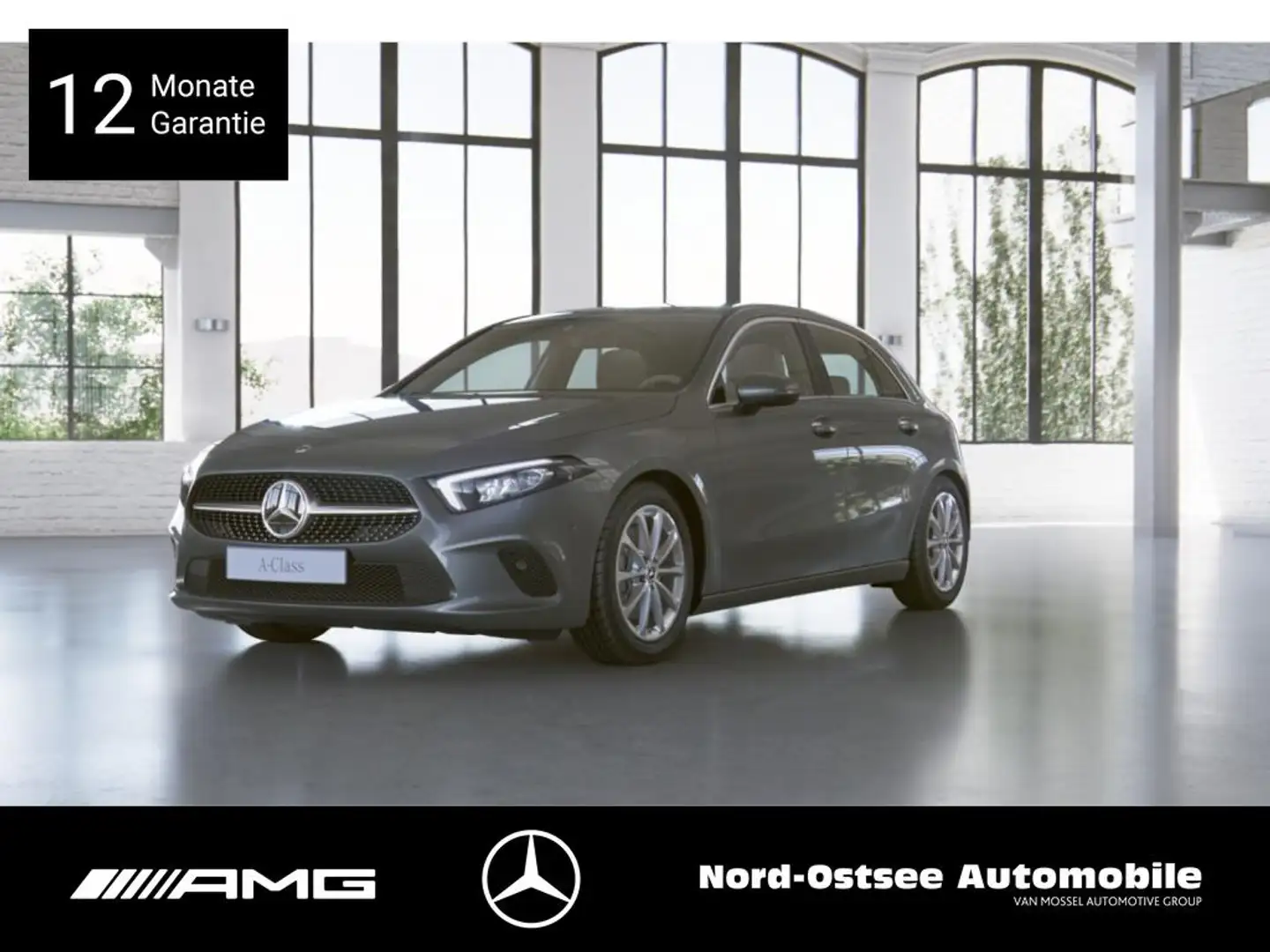 Mercedes-Benz A 220 PROGRESSIVE TEMPO NAVI SITZHEIZUNG LED Grigio - 1