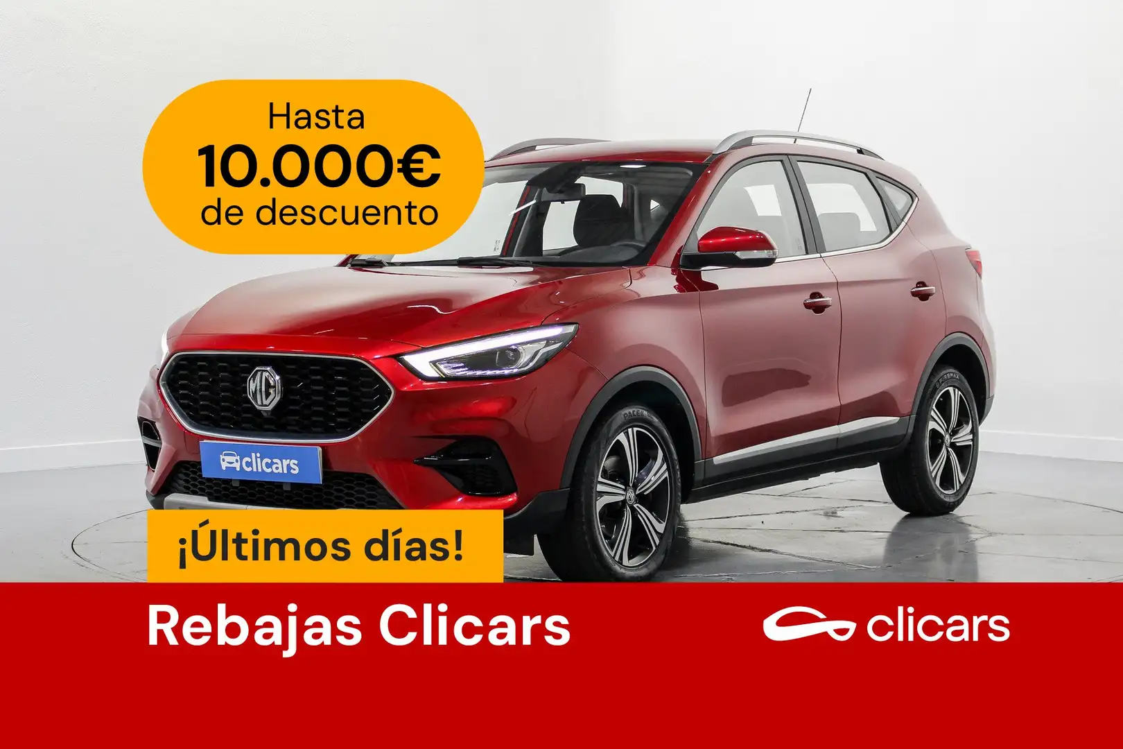 MG ZS 1.5 VTi-Tech Luxury 78kW Rood - 1