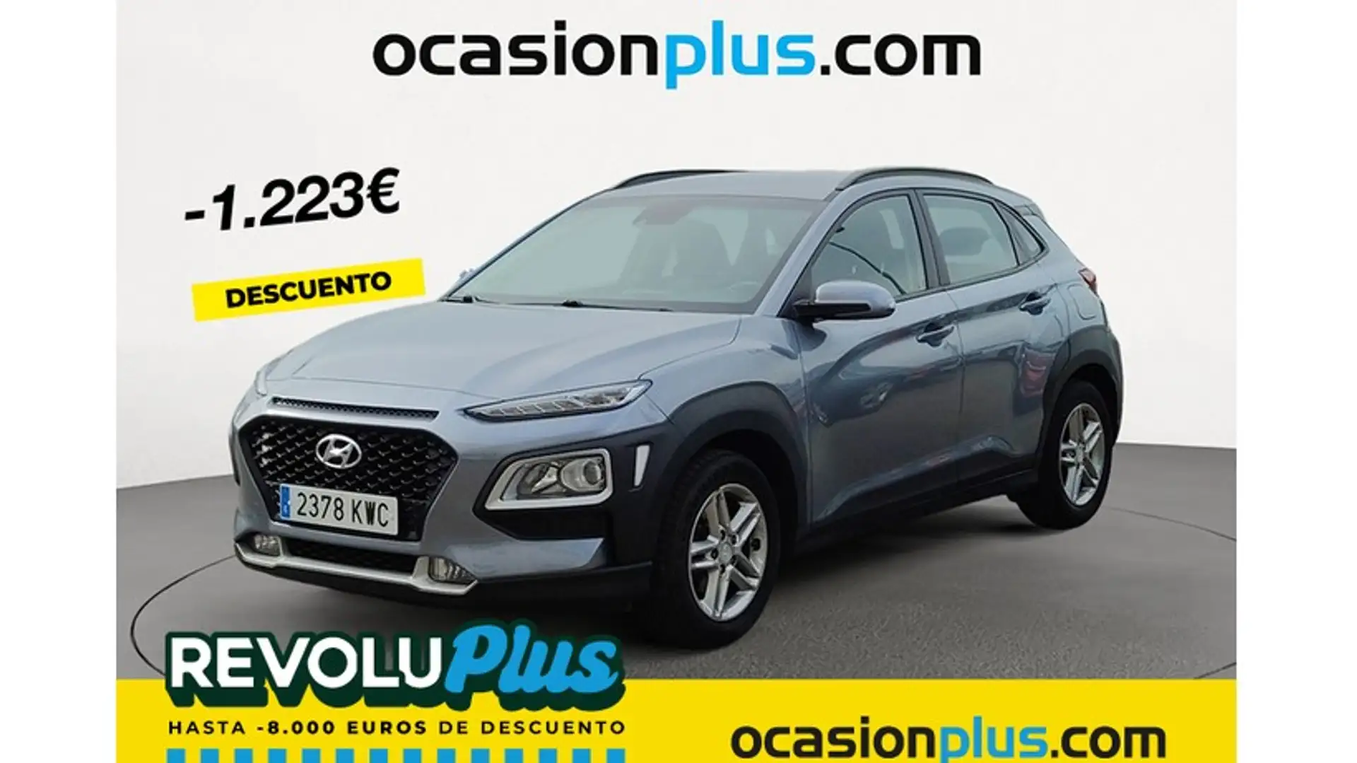 Hyundai KONA 1.0 TGDI Klass 4x2 Plateado - 1