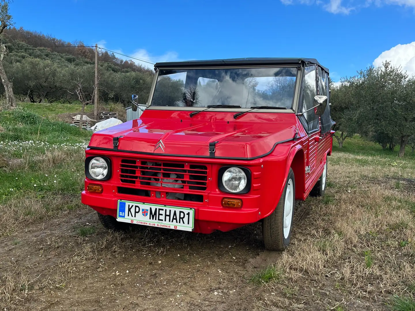 Citroen Méhari Mehari 602 Rood - 2