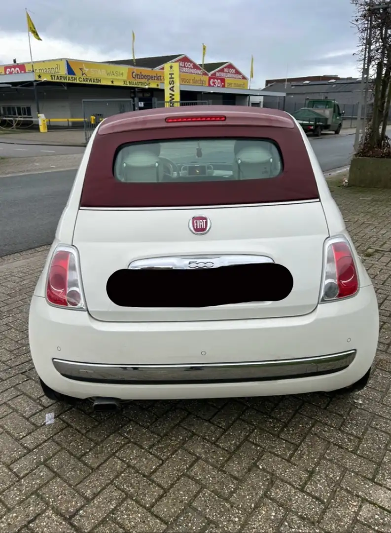 Fiat 500C 1.2 Blanc - 2