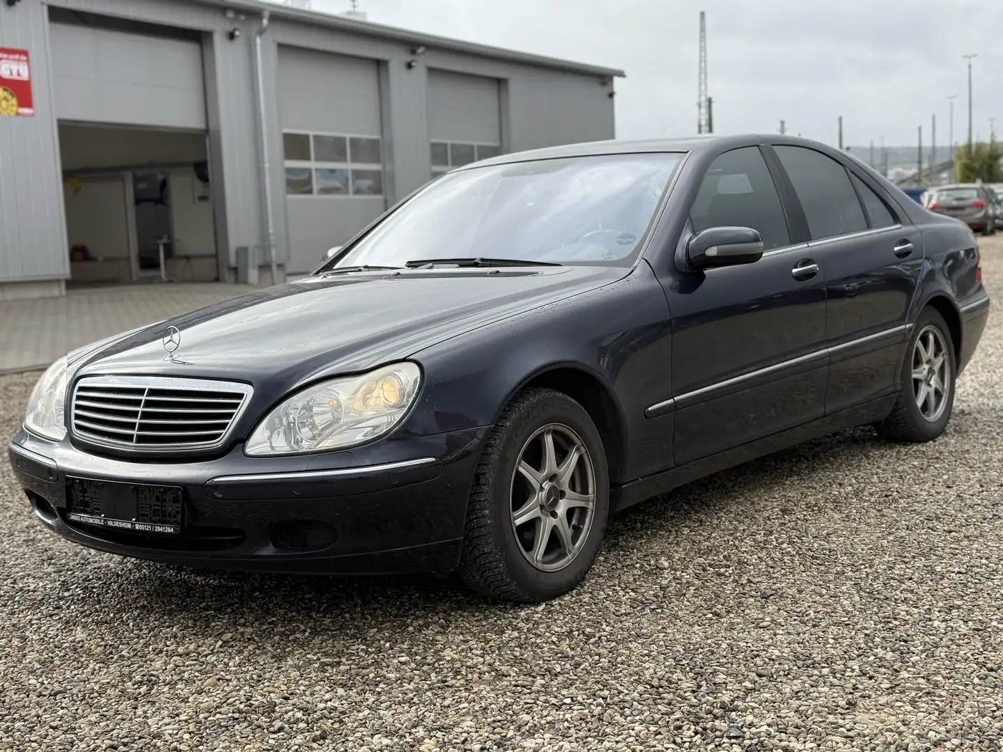 Mercedes-Benz S 430 (220.070) Standheizung, Luftfahrwerk, Gewerbe/Expo Blau - 1