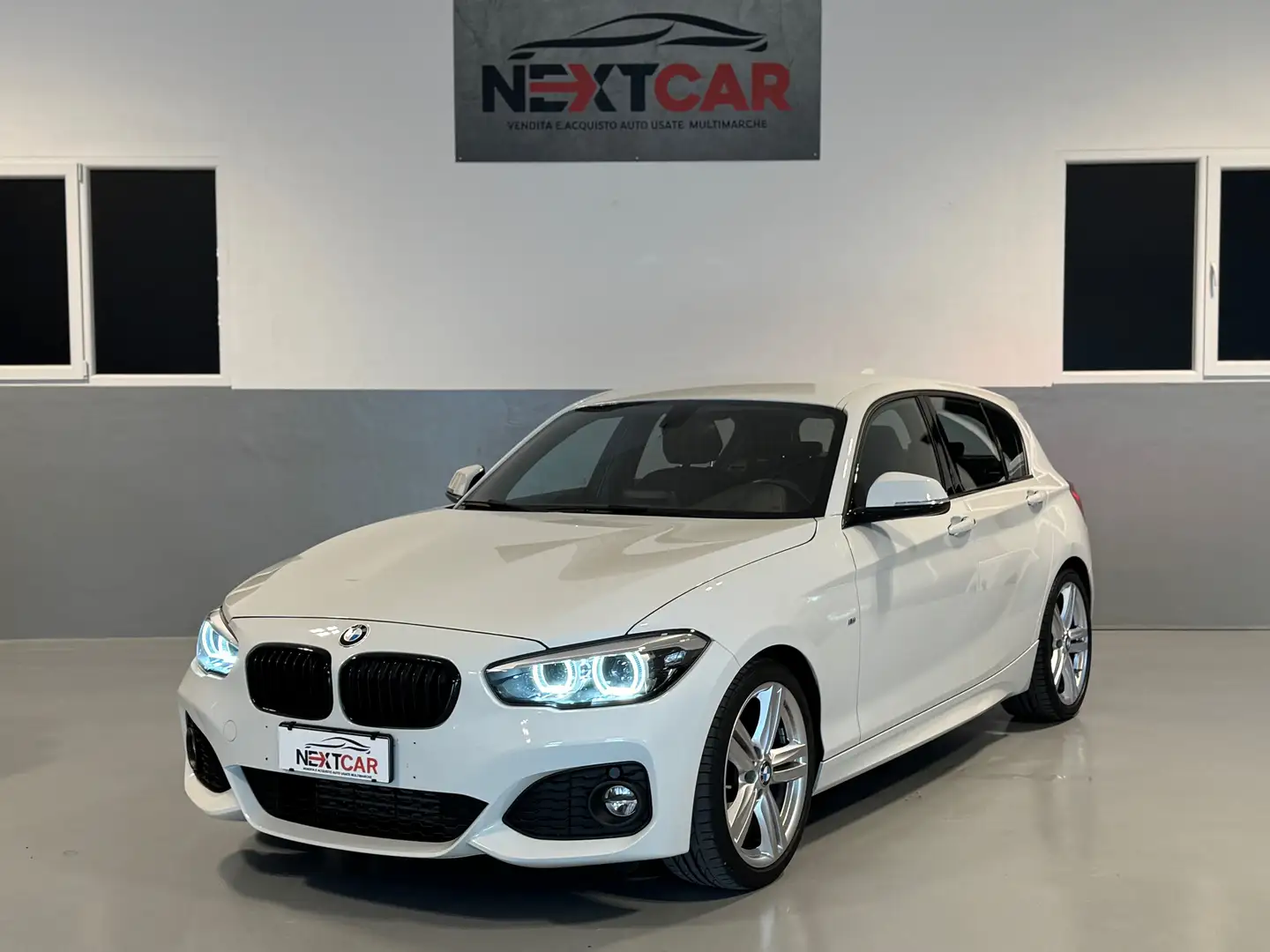BMW 118 i Msport 5p Benzina, Tagliandi BMW ! Bianco - 1
