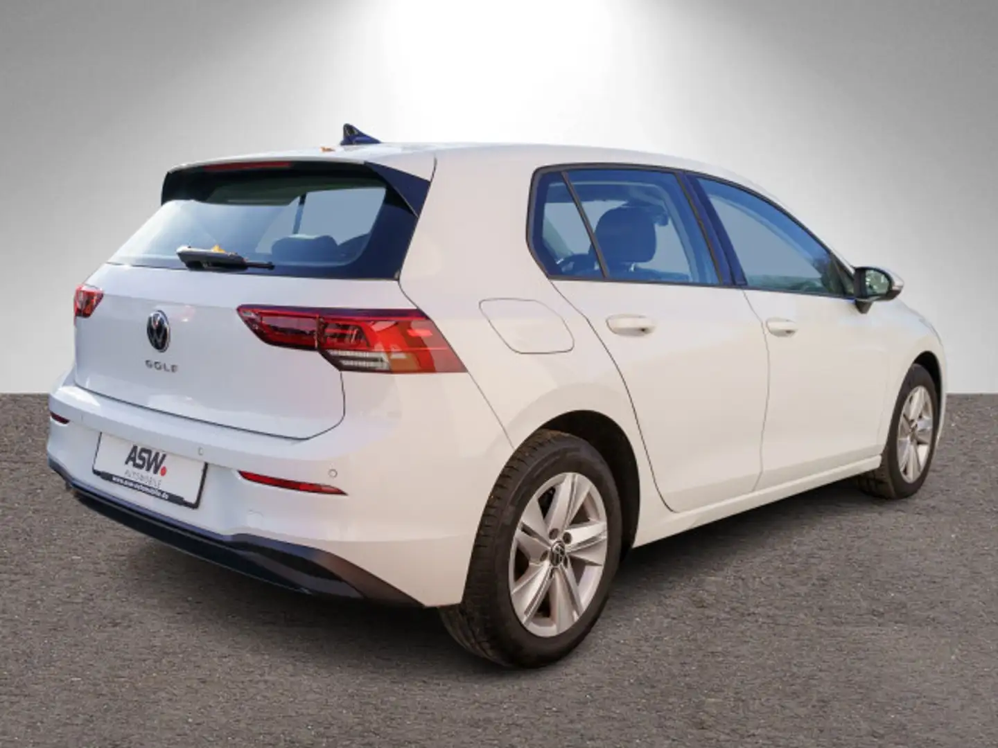 Volkswagen Golf Life 2.0TDI DSG Navi Klimaautomatik ACC RFK Weiß - 2