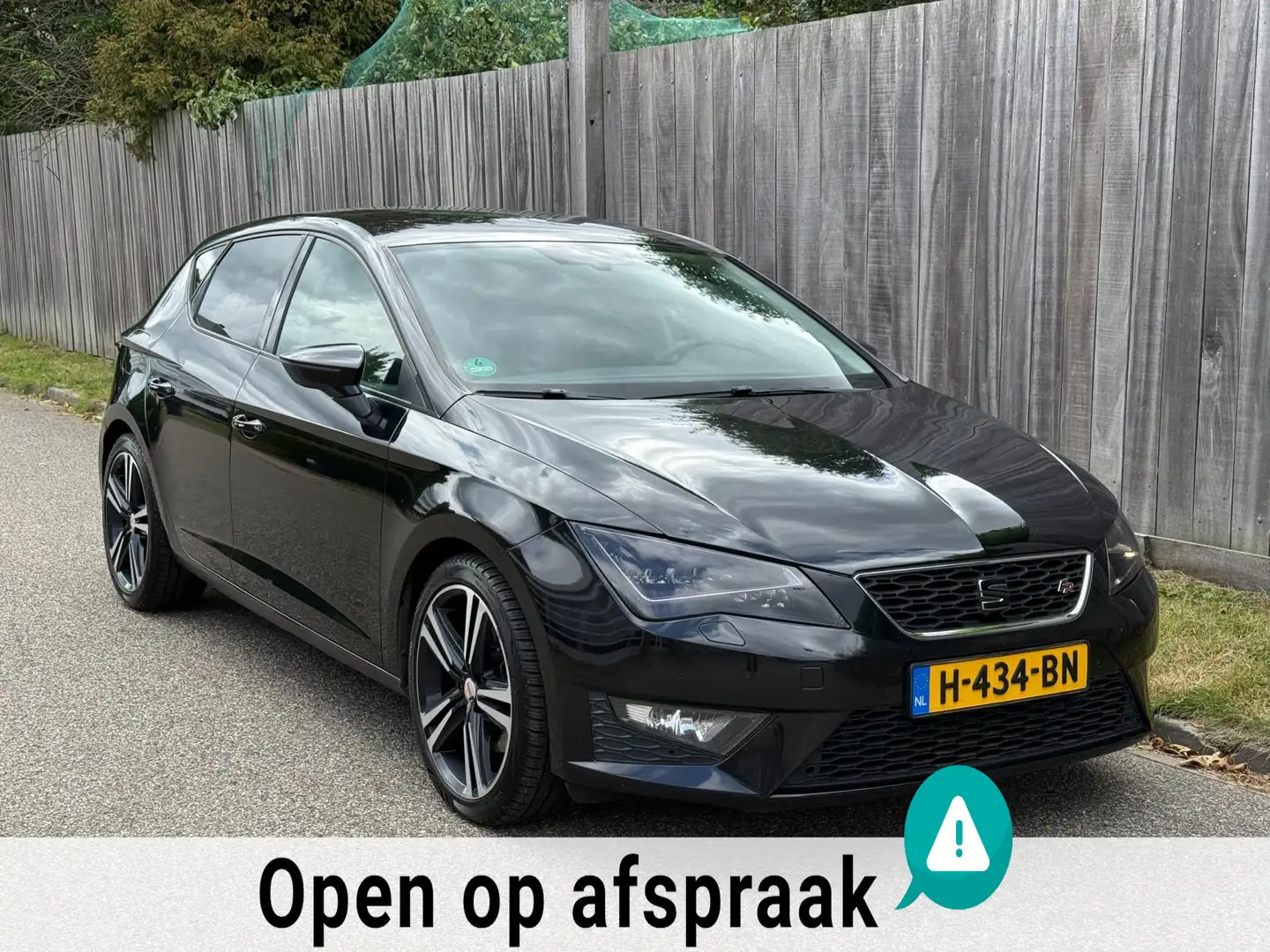SEAT Leon 2.0 TDI DSG FR 184PK LED Seat Sound 5DRS BTW APK! Noir - 2