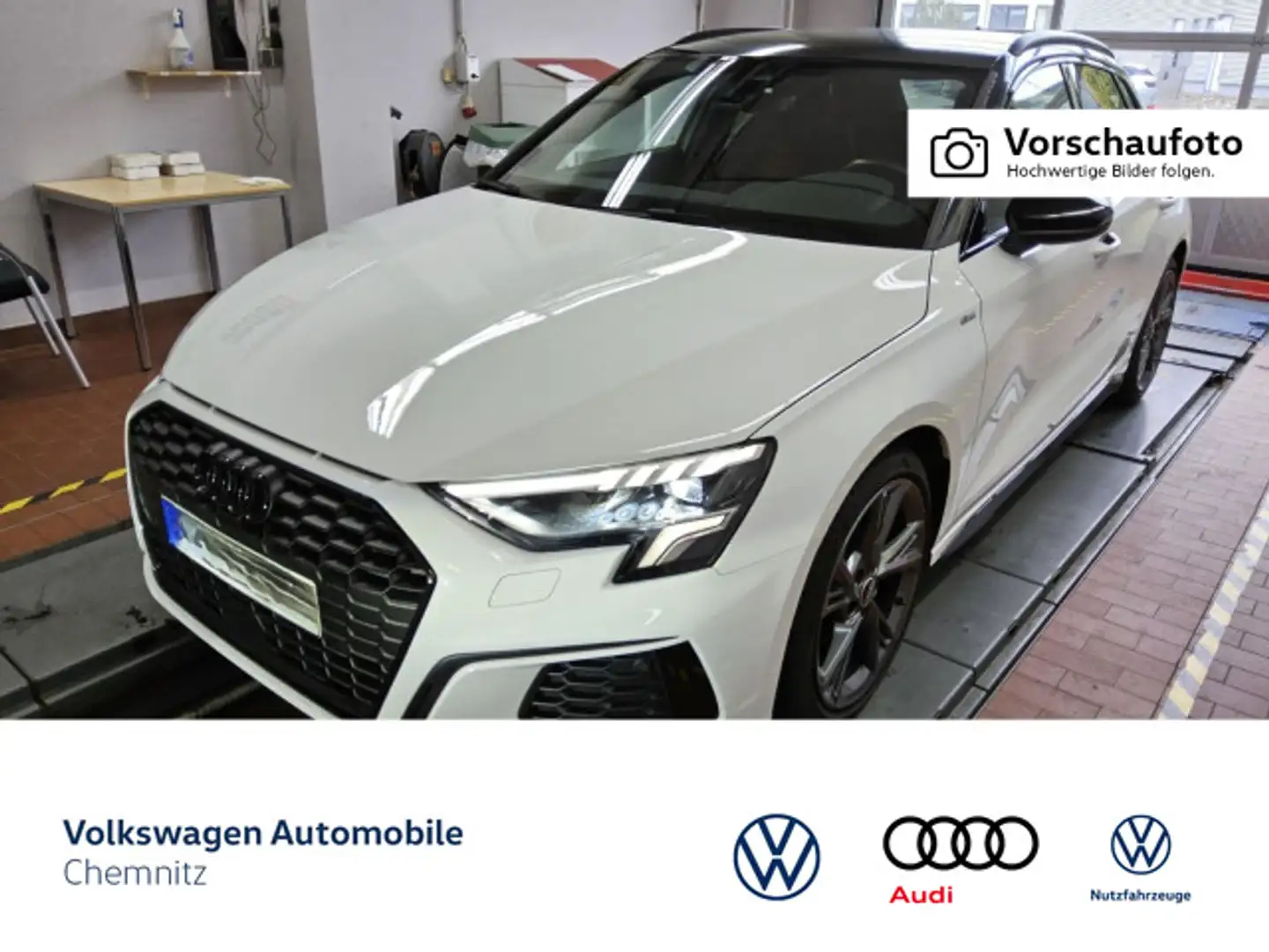 Audi A3 35 1.5 TFSI S line MHEV*LED*Kamera* Weiß - 1