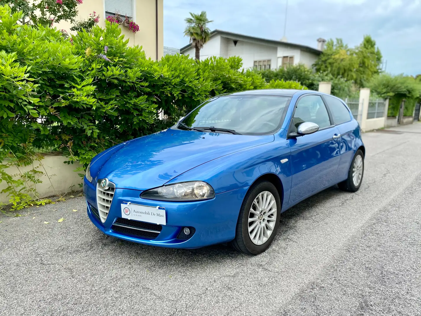 Alfa Romeo 147 GPL 3p 1.6 ts BlackLine 105cv UNICO PROPRIETARIO Blauw - 1