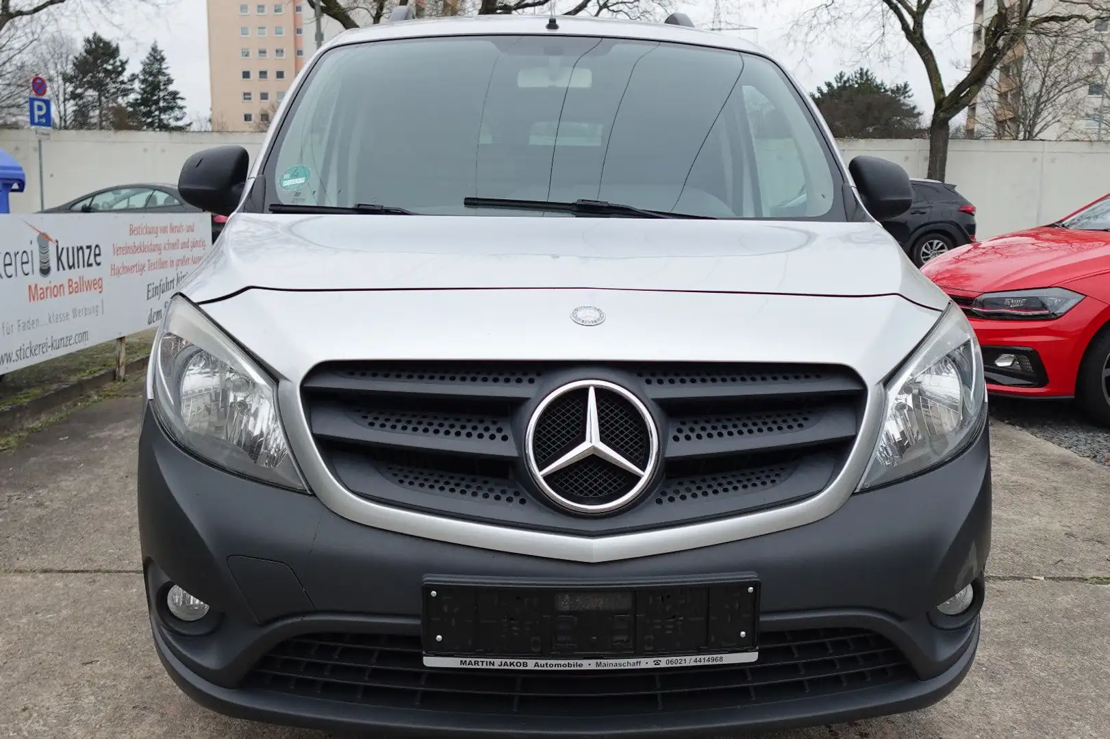 Mercedes-Benz Citan Kasten 111 CDI lang+AHK+PDC+BC Plateado - 2
