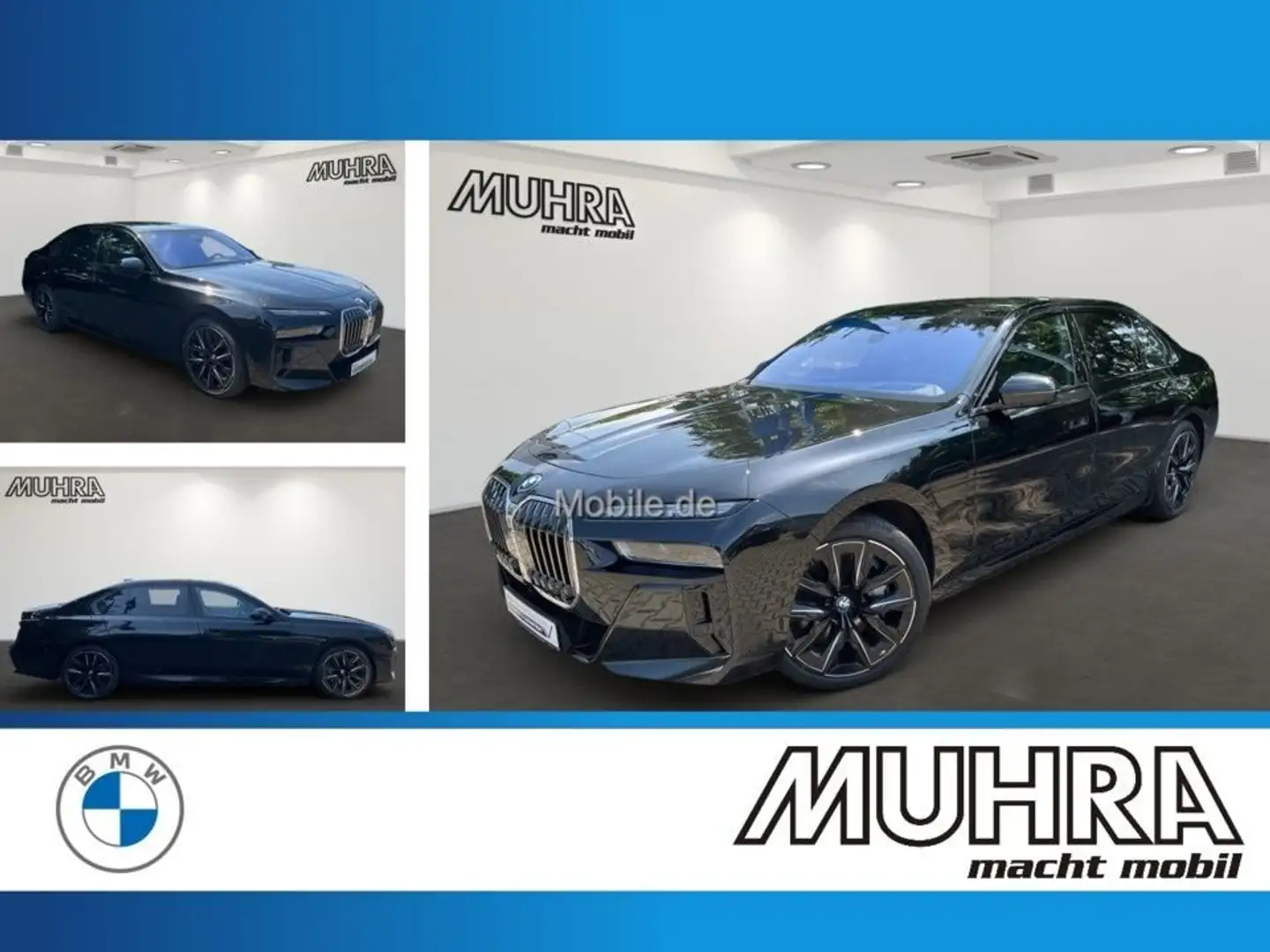 BMW 750 e xDrive M Sport 21" Executive Lounge Massage Czarny - 1