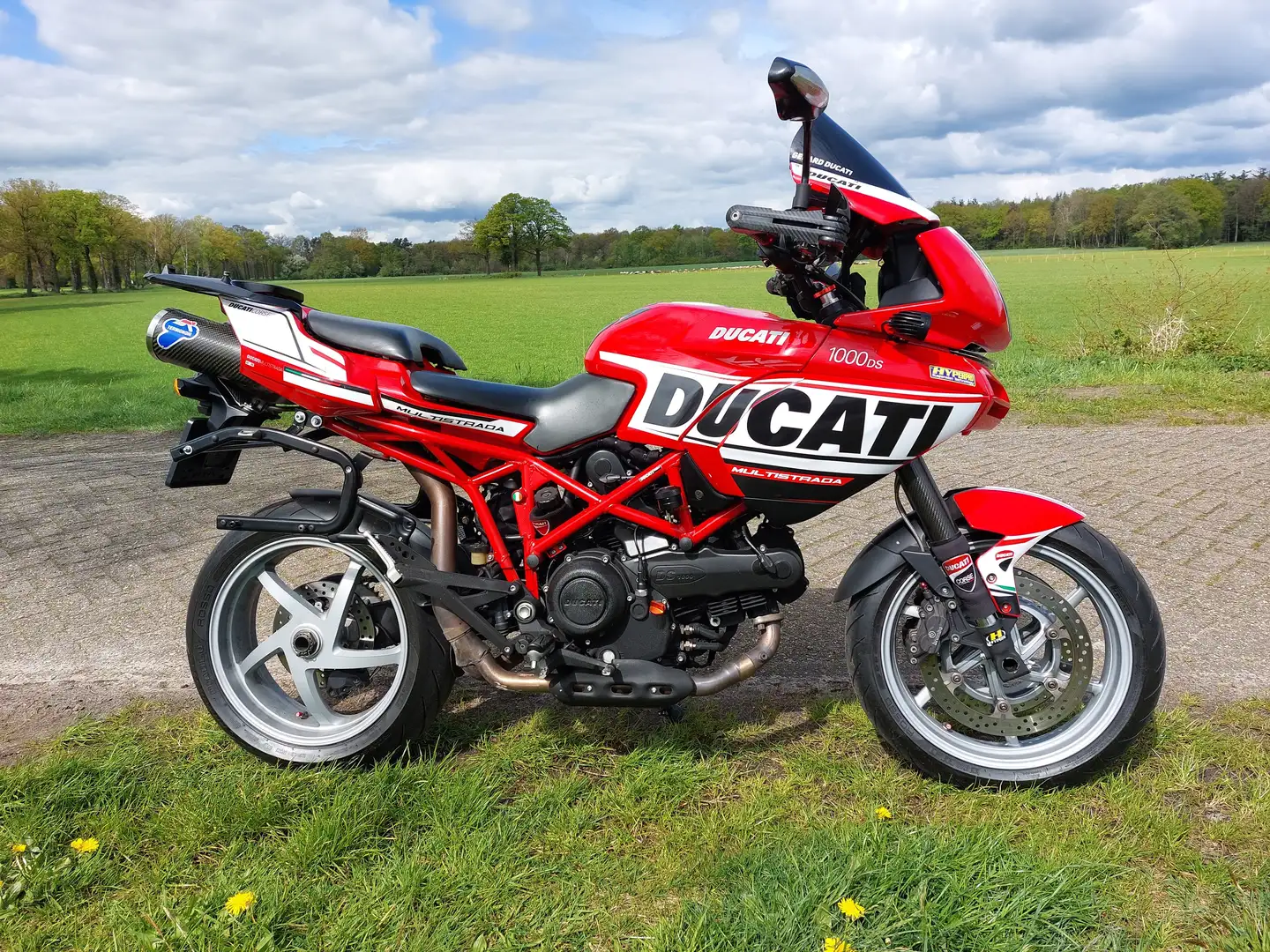 Ducati Multistrada 1000 1000ds Piros - 1