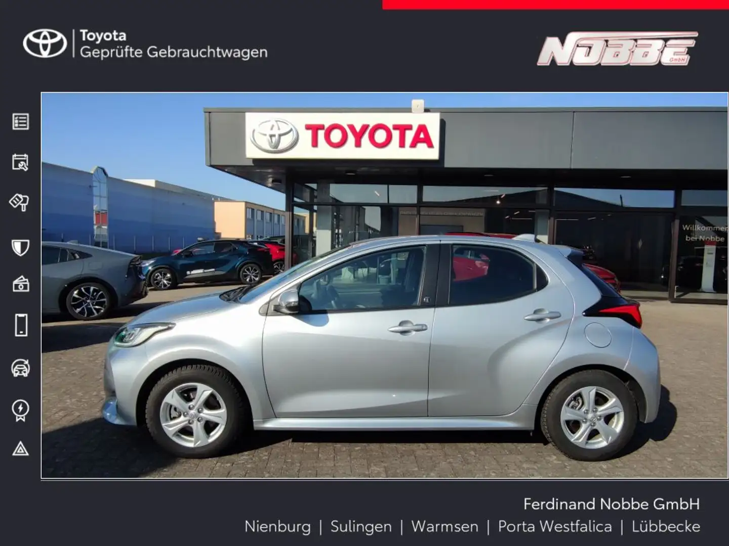 Toyota Yaris Hybrid 1.5 VVT-i Team Deutschland Plateado - 1