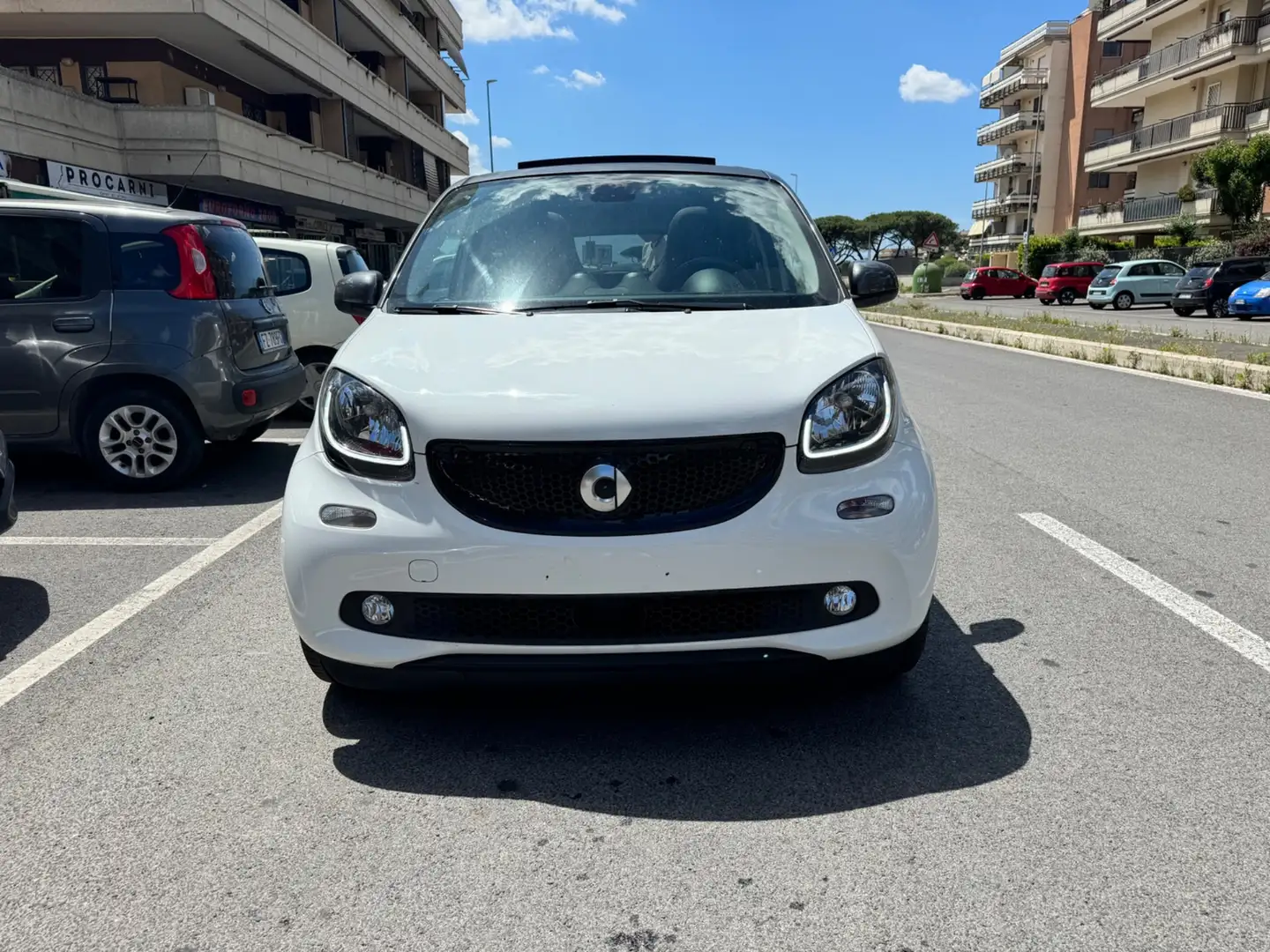 smart forFour 90 0.9 Turbo twinamic Passion CABRIO LED NAVI KAME Bianco - 1
