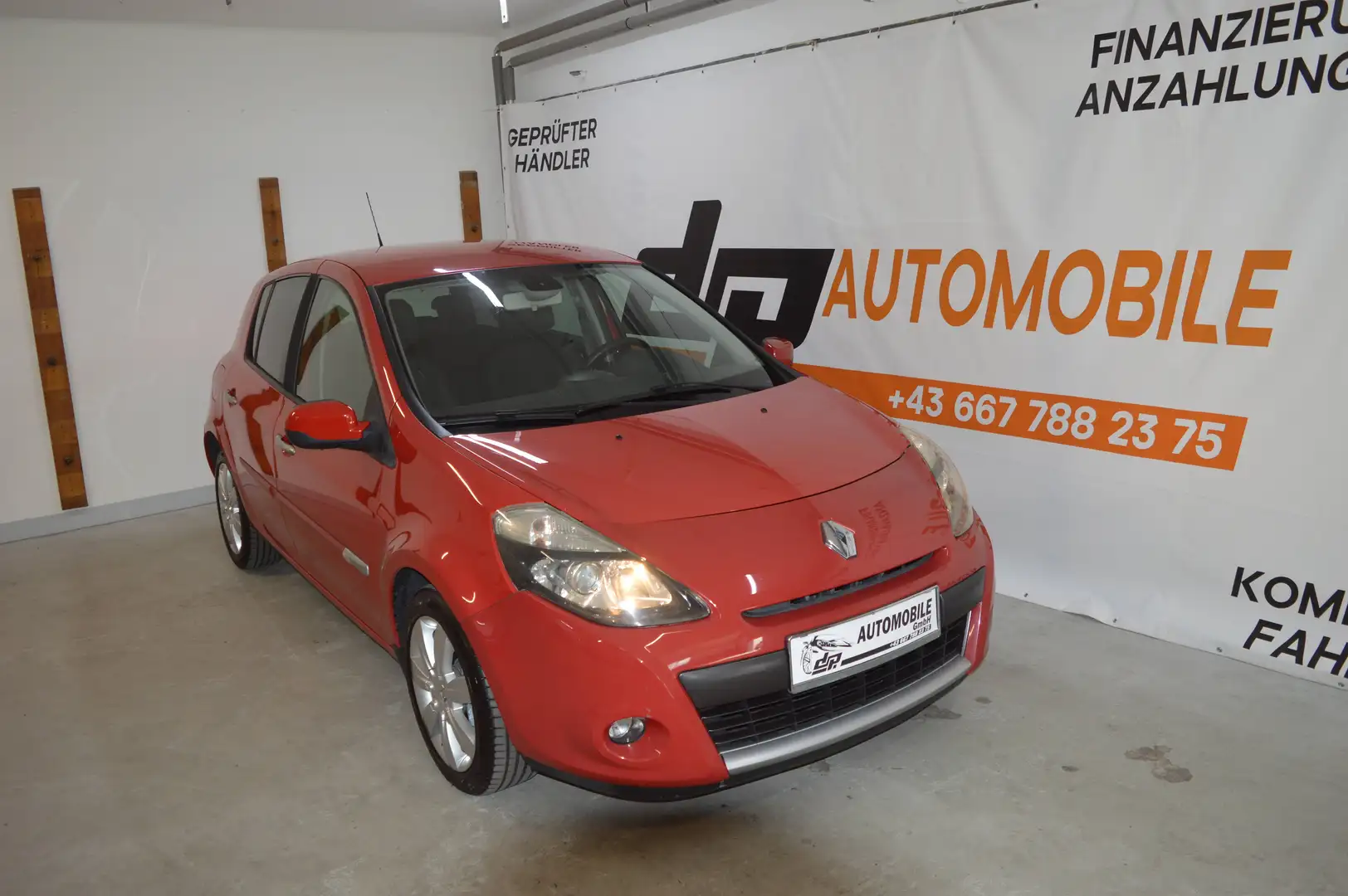 Renault Clio 1,2 **2.Besitz**Pickerl 04/2027**Klima** Rot - 1