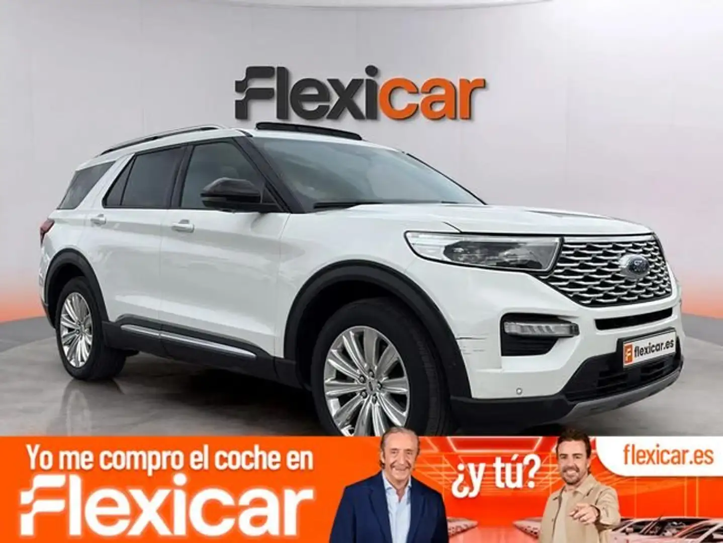 Ford Explorer 3.0 PHEV AWD Platinum Blanco - 1